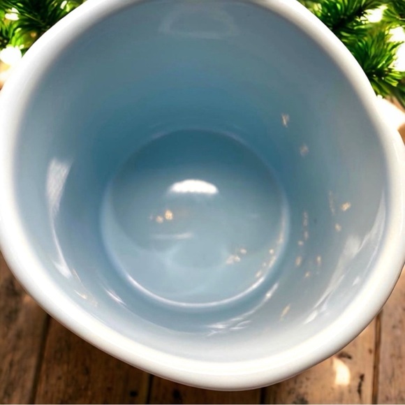 RAE DUNN ‘Jolly Happy Fun’ Frosty the Snowman Light Blue Mug – (16 oz) - Picture 4 of 6